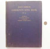 Daily Express Community Song Book 2 with music 1930 hymn carols negro spirituals